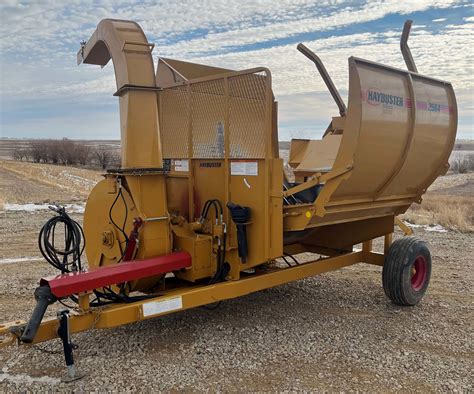 used haybuster bale processors for sale